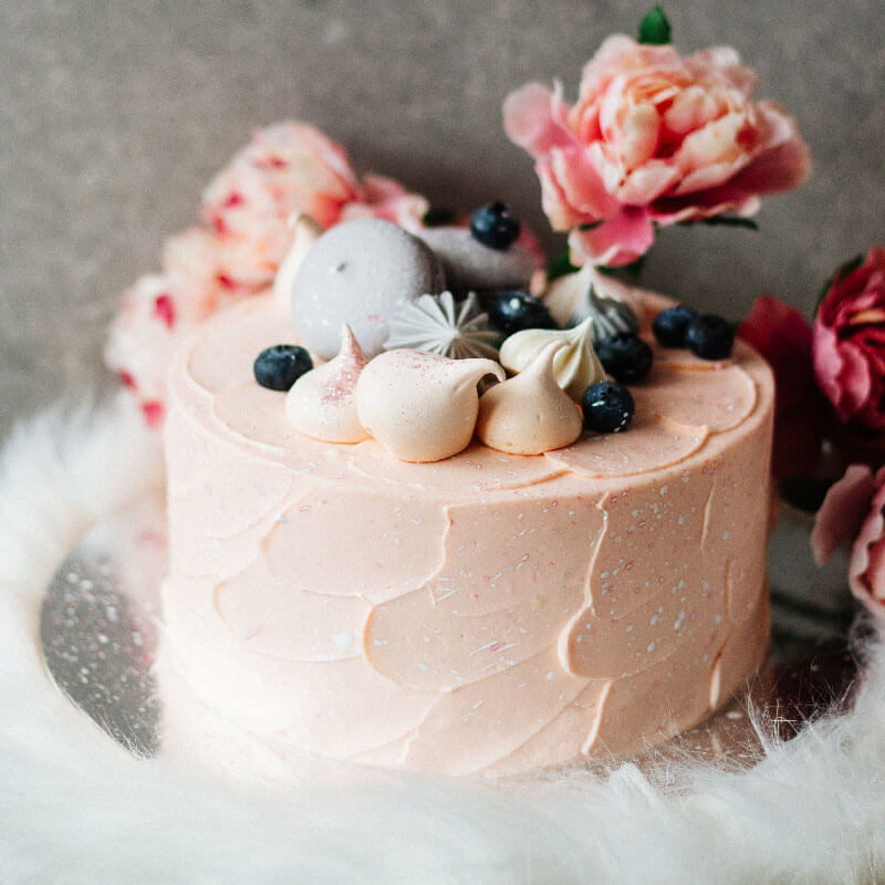 Strawberry Cream Cake